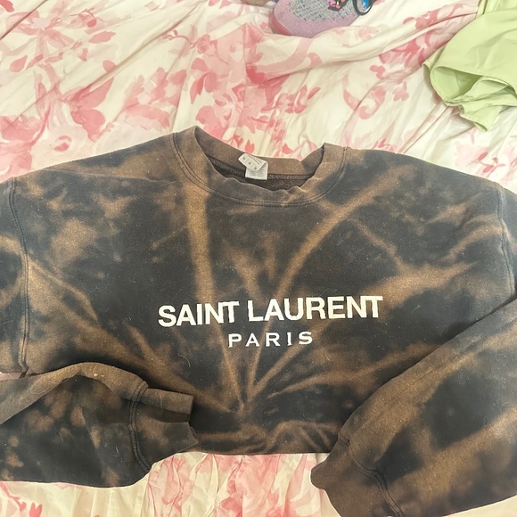 ysl boutique crew neck tie dye - Picture 1 of 2